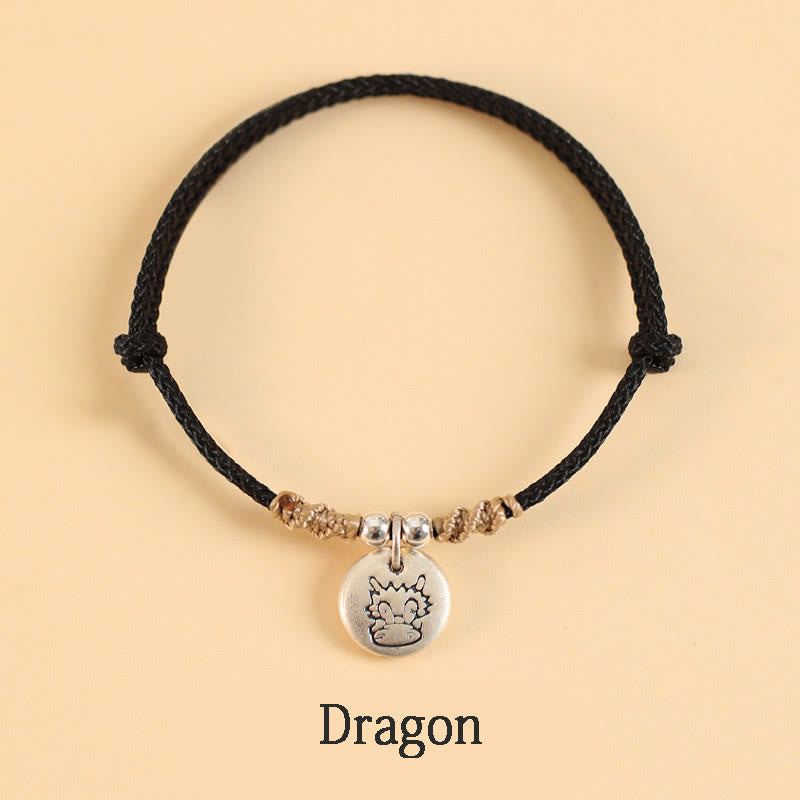 Braccialetto intrecciato con Buddha Stones a forma di ciondolo ...