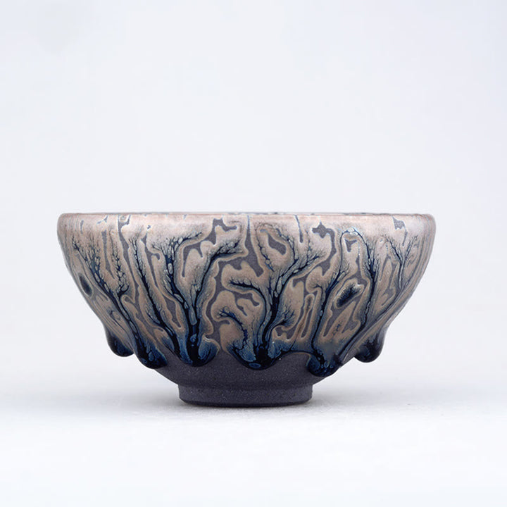 Buddha Stones fatte a mano con motivo dell'albero del tè Tazza da tè in ceramica cinese Jianzhan Tazza da tè Kung Fu