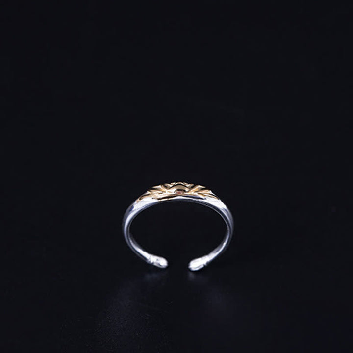 Anello Buddha Stones 925 Sterling Silver Lotus Flower New Beginning - image 7