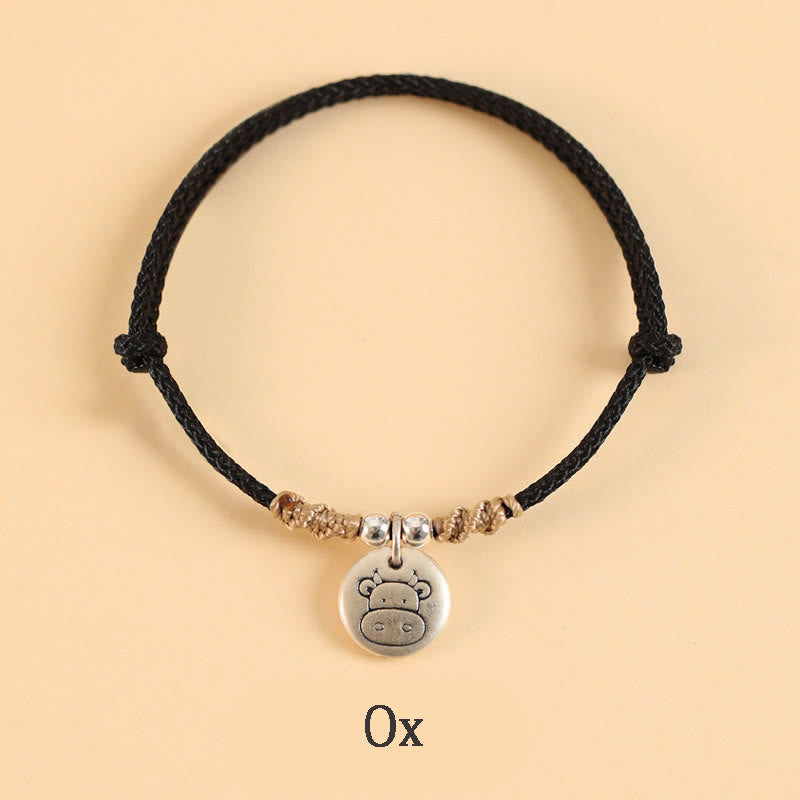 Braccialetto intrecciato con Buddha Stones a forma di ciondolo ...