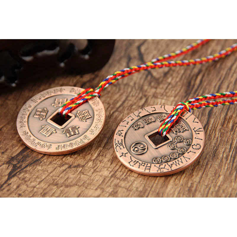 Buddha Stones Taoismo Simbolo Yin Yang Protezione Ciondolo Decorazione Amuleto