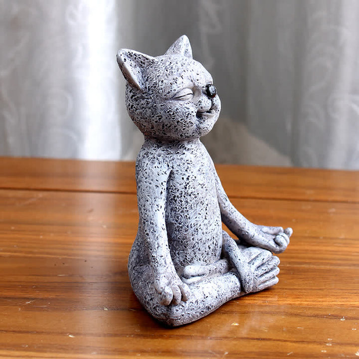 Meditazione Zen Cane Gatto Rana Decorazione - image 6