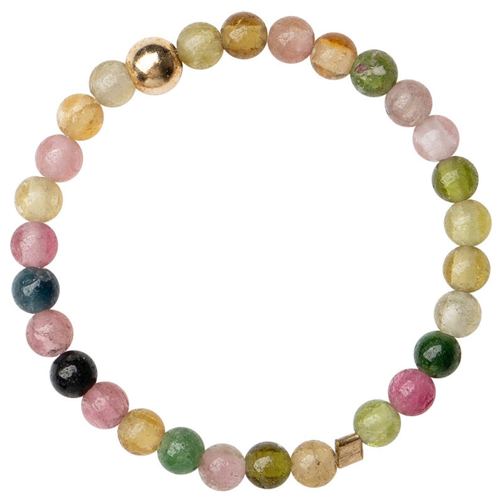 Anello Buddha Stones Natural Tormalina Positive Love