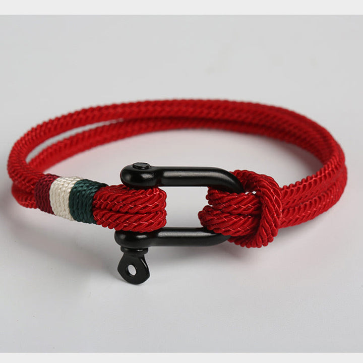 Bracciale con fibbia in acciaio inossidabile con design semplice Buddha Stones Luck
