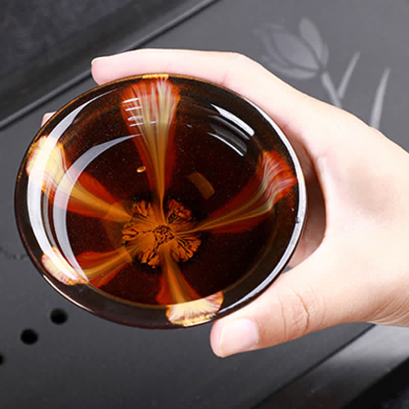 Tazze da tè in ceramica colorata con Buddha Stones, per casa e ufficio - image 3