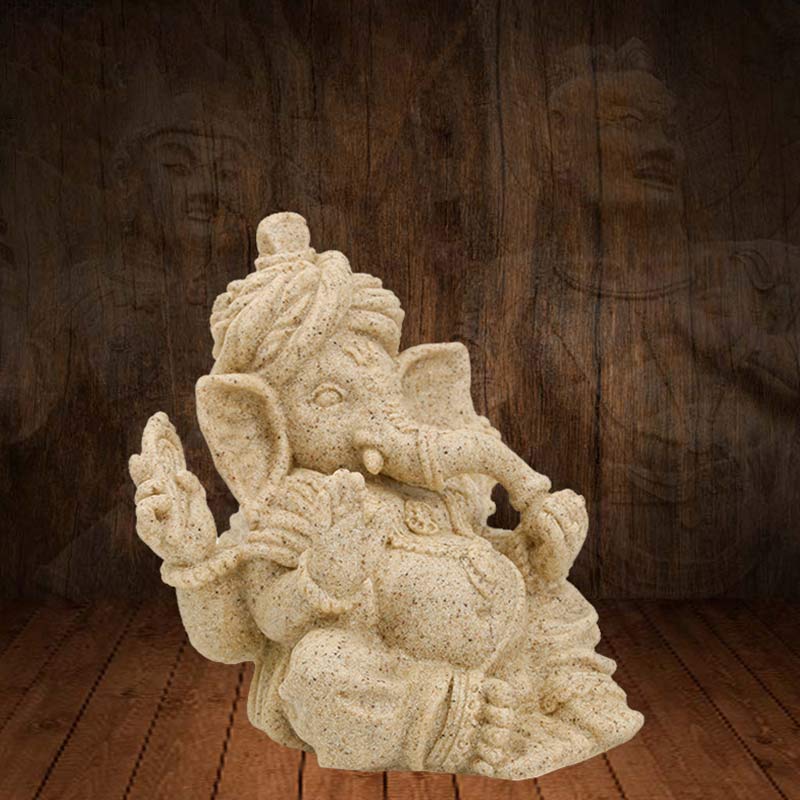 Statua dell'elefante Ganesh Ganpati Benedizione Protezione Decorazione della casa