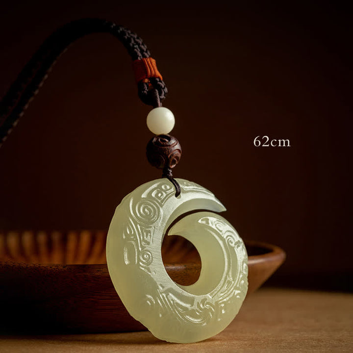 Collana con Buddha Stones, ciondolo in pietra di pace, ciondolo in pietra di giada, ciondolo in pietra di sandalo rosso, ciondolo in pietra di cinabro, ciondolo in pietra di agata, ciondolo in pietra di fortuna