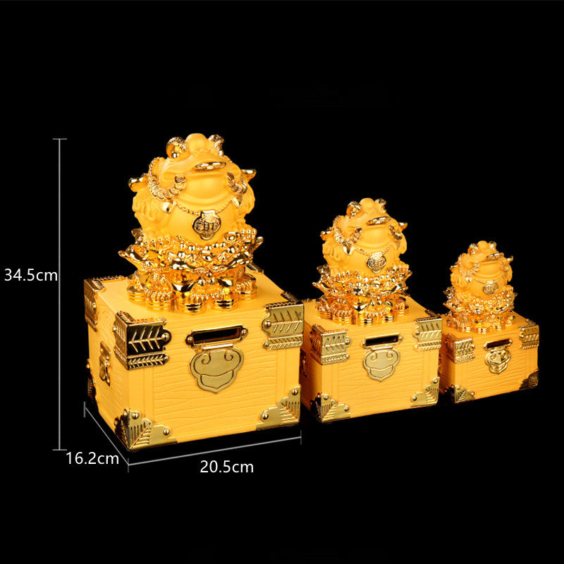 Buddha Stones Feng Shui Soldi Rana Statua Fortuna Ricchezza Decorazione
