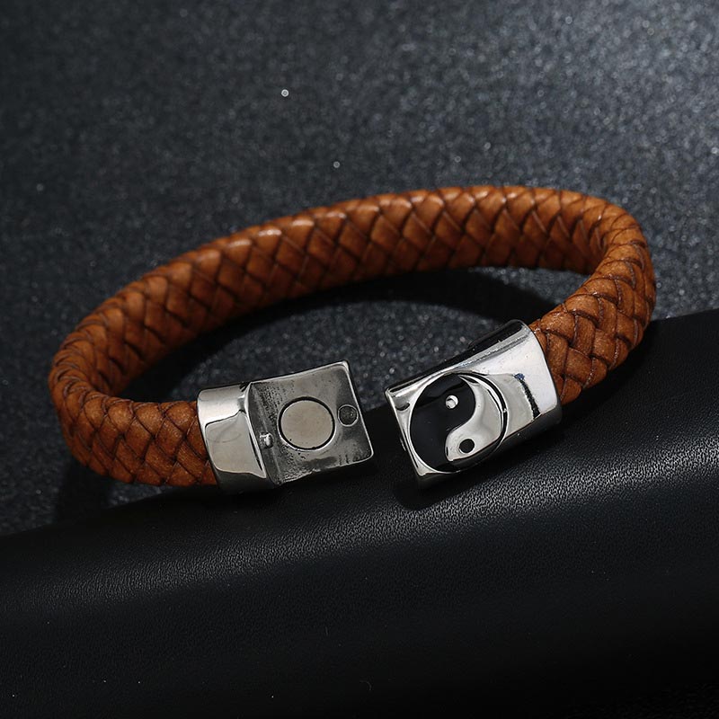 Bracciale equilibrio FengShui Yin Yang Buddha Stones - image 8