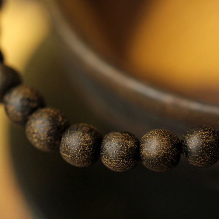 Bracciale Buddha Stones Agarwood Jade Forza Calma