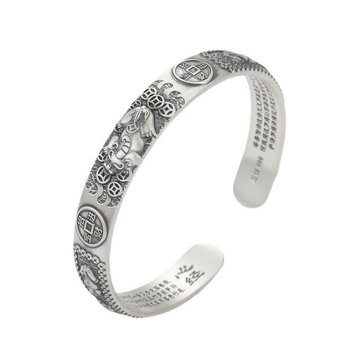 Buddha Stones Bracciale regolabile FengShui Lucky PiXiu Protection - image 6