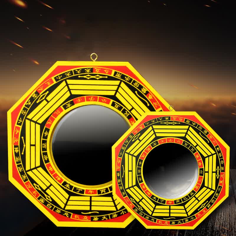 Feng Shui Bagua Mappa Equilibrio Soggiorno Mappa Energetica Specchio - image 0