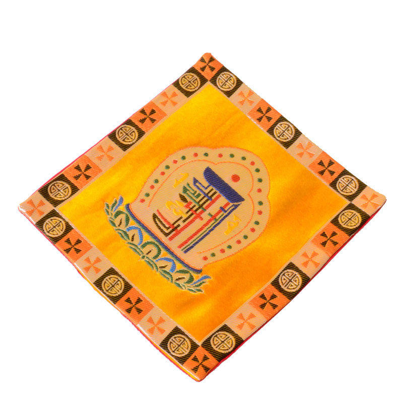 Tappetino da preghiera per altare Man-Bcu Kalachakra Meditazione curativa Tappetino Jacquard