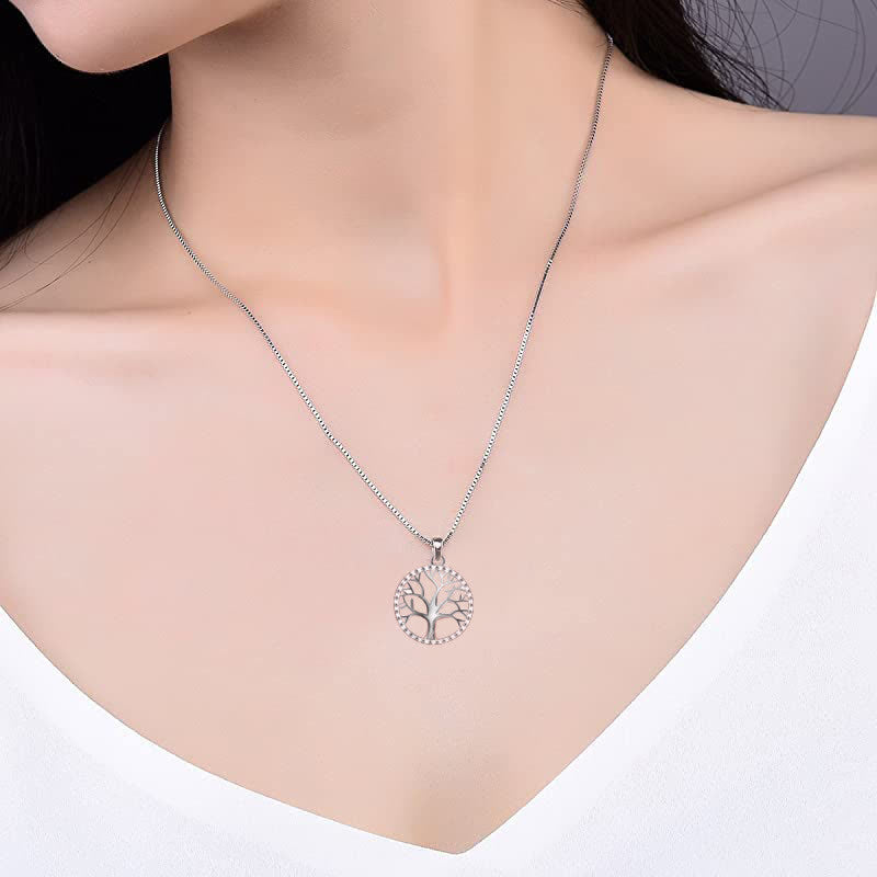 Buddha Stones L'Albero della Vita Collana con ciondolo in argento sterling 925 - image 3