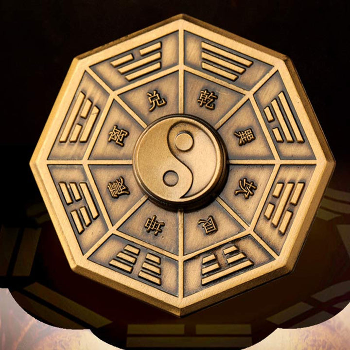 Buddha Stones Fidget Spinner Benedizione Tai Chi Dito Mano Spinner Decorazione - image 0