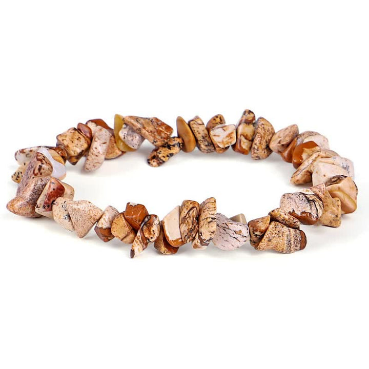 Braccialetto positivo curativo Buddha Stones, ametista, lazurite, lapislazzuli e vari cristalli - image 7