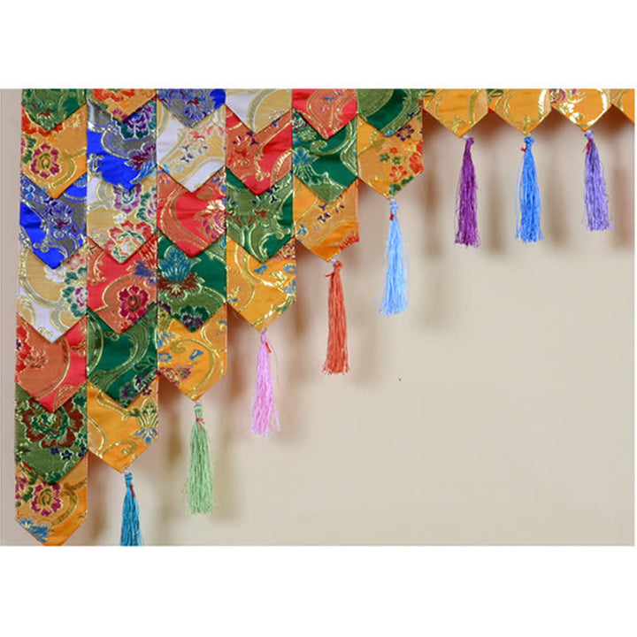Tenda tibetana a cinque colori, tenda da preghiera, tenda da meditazione, tenda di guarigione