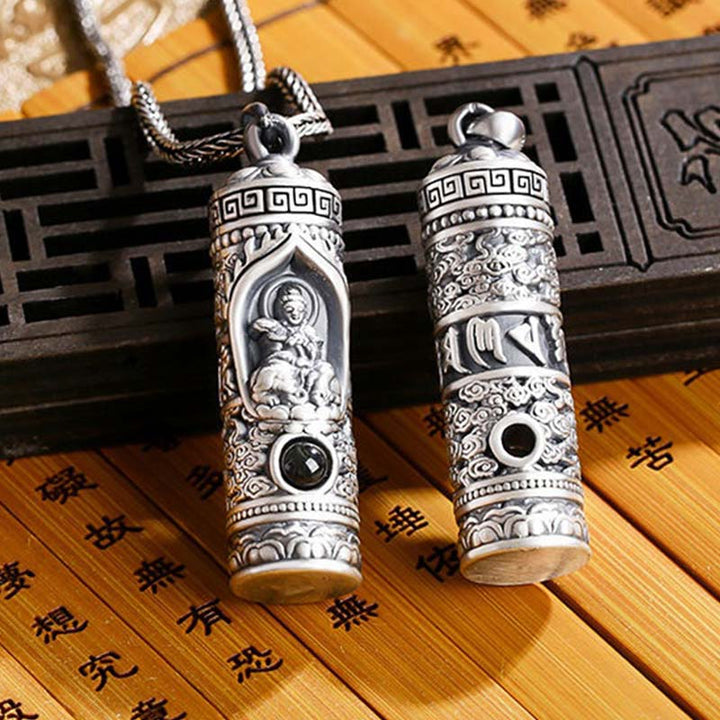 Collana con ciondolo di Buddha natale con proiezione dello zodiaco cinese e della prosperità - image 13