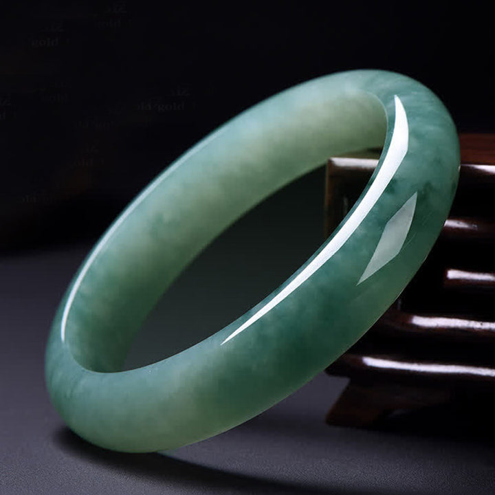Braccialetto di guarigione Buddha Stones Jade Abbondanza Fortuna