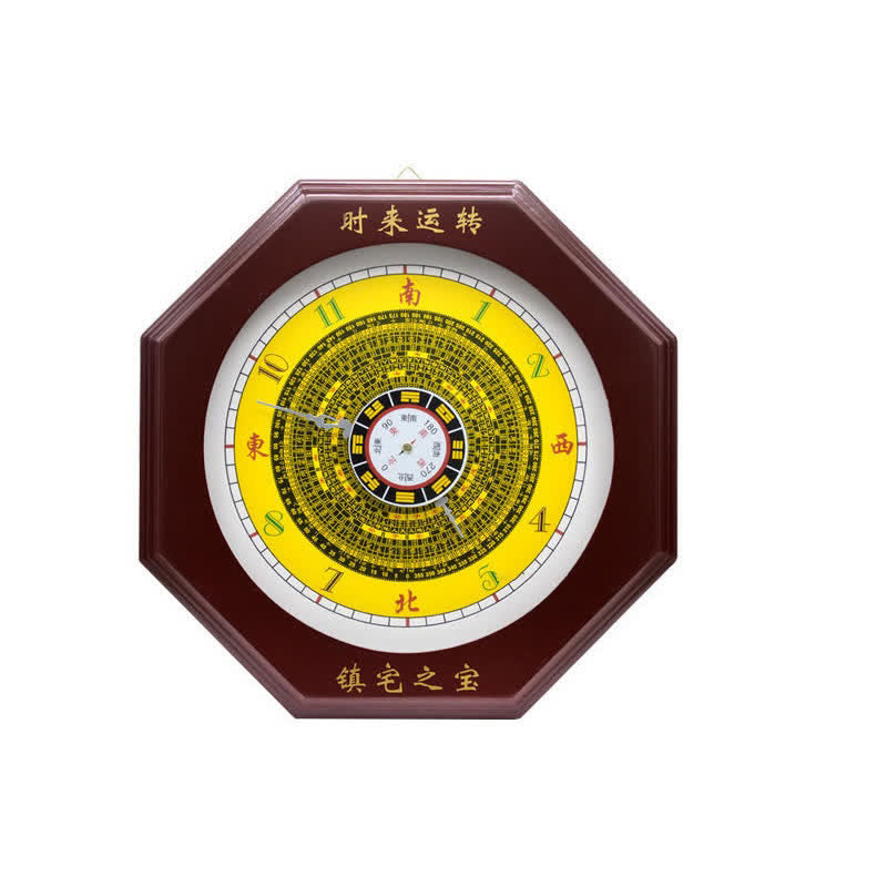 Orologio da parete con mappa energetica Feng Shui Bagua Map Balance - image 6