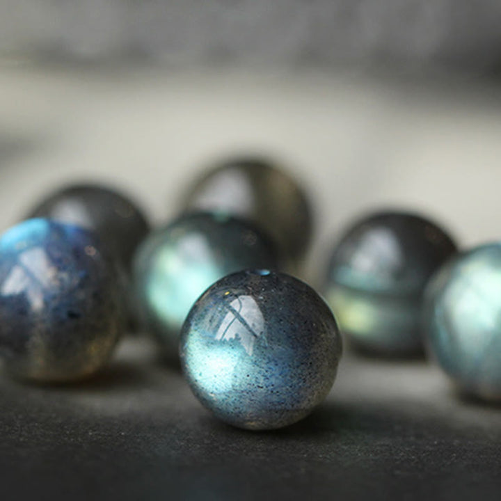 Braccialetto triplo giro in argento sterling 925 con Buddha Stones , zodiaco cinese, Buddha natale, cristallo bianco, meditazione - image 4