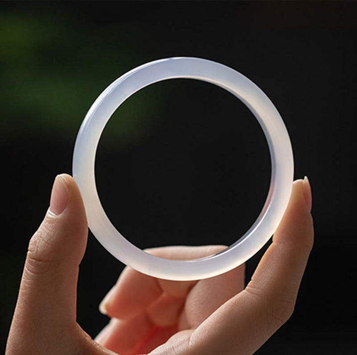 Buddha Stones Calcedonio naturale Armonia Braccialetto positivo - image 7