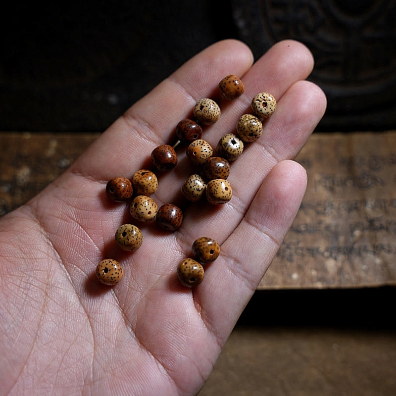 Buddha Stones Semi di Bodhi Tibetano Ambra Perline Dzi Agata Zakiram Dea della Ricchezza Perline Bracciale Triplo Avvolgimento
