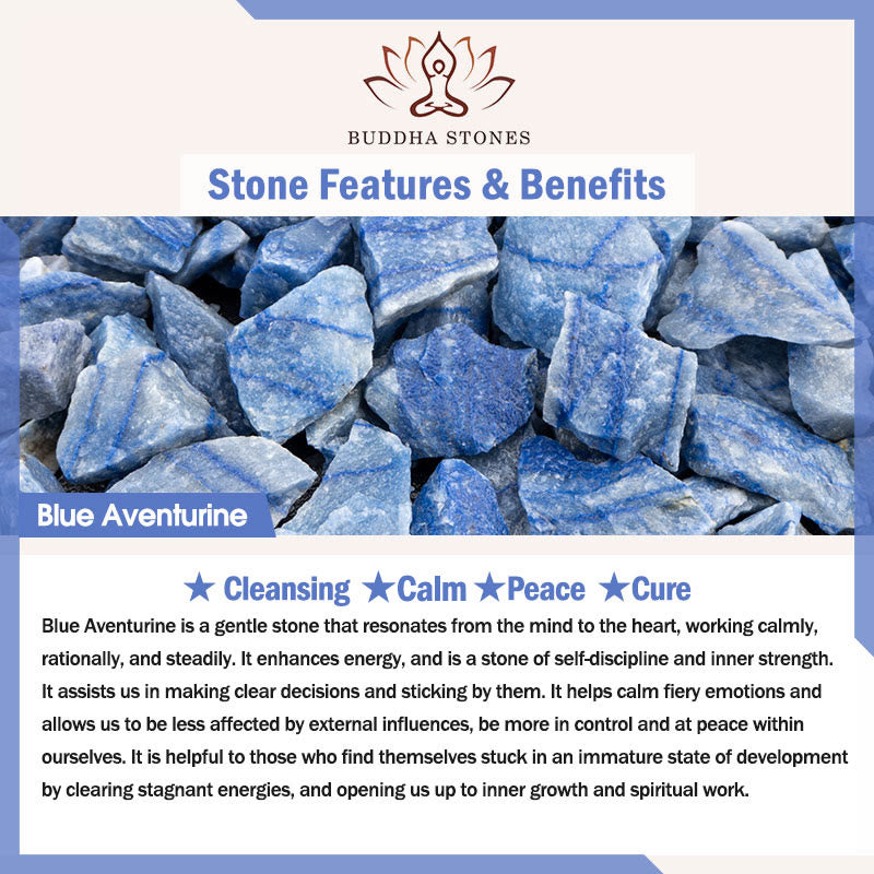 Braccialetto di perle curative in quarzo naturale Buddha Stones - image 43