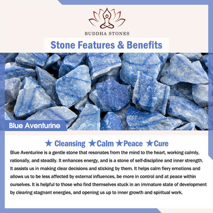 Braccialetto di perle curative in quarzo naturale Buddha Stones - image 43