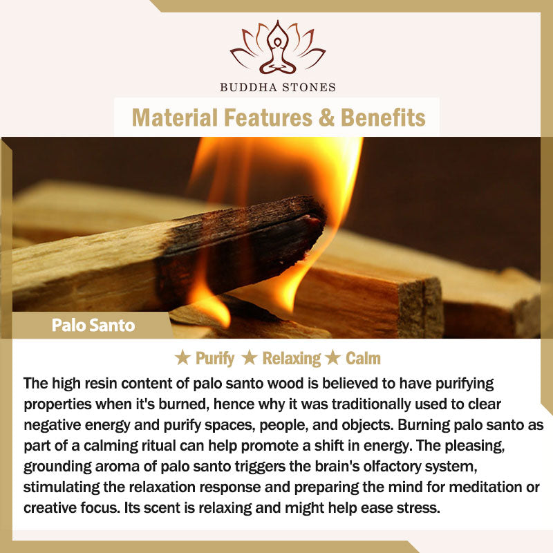 Incenso naturale rilassante e purificante Palo Santo