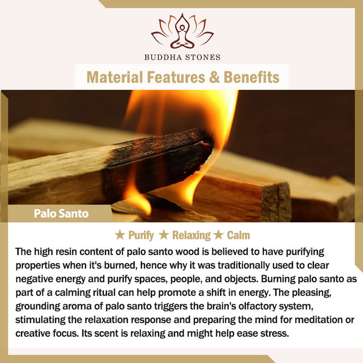 Incenso naturale rilassante e purificante Palo Santo