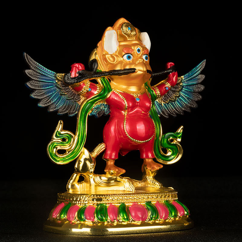 Tibet Garuda Bird Alloy Tieni lontani gli spiriti maligni Decorazione per la casa