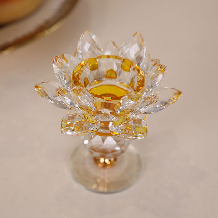 Ornamento del candelabro di loto tibetano
