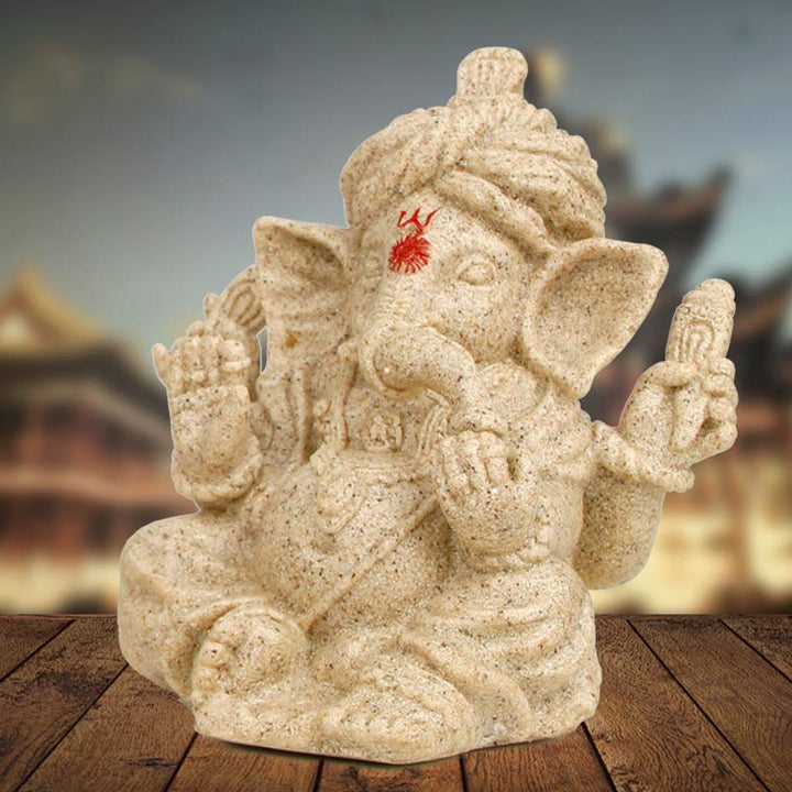 Statua dell'elefante Ganesh Ganpati Trasformazione Decorazione della casa