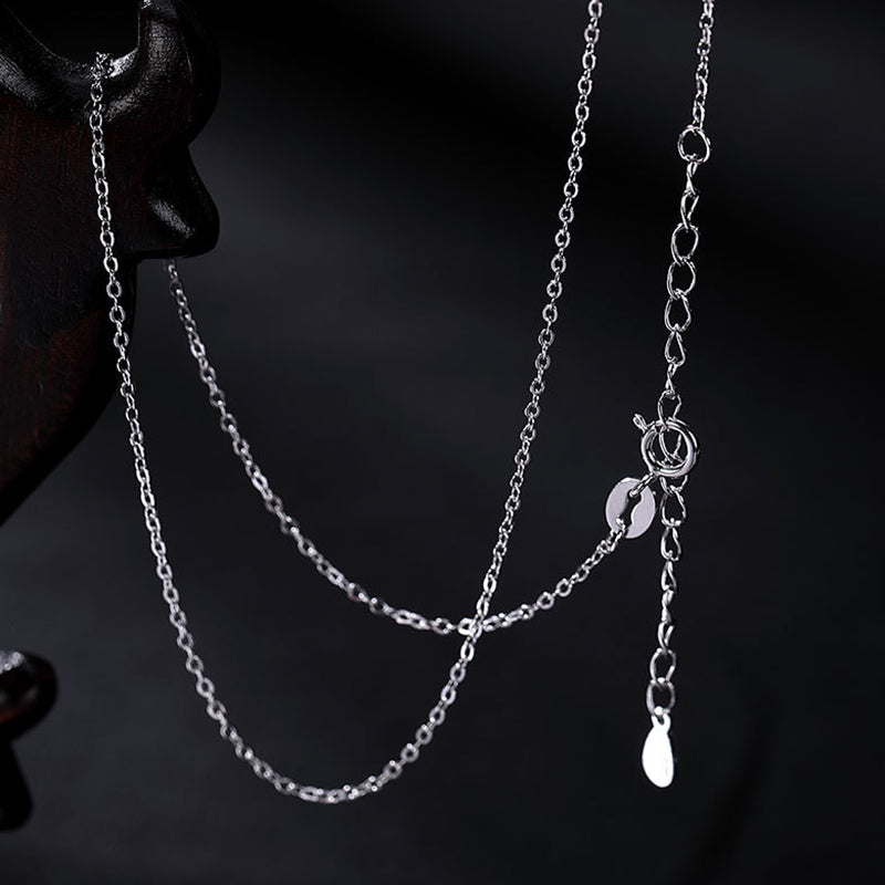 Collana con ciondolo calmante in labradorite con vari cristalli e Buddha Stones Zen Cairn - image 40
