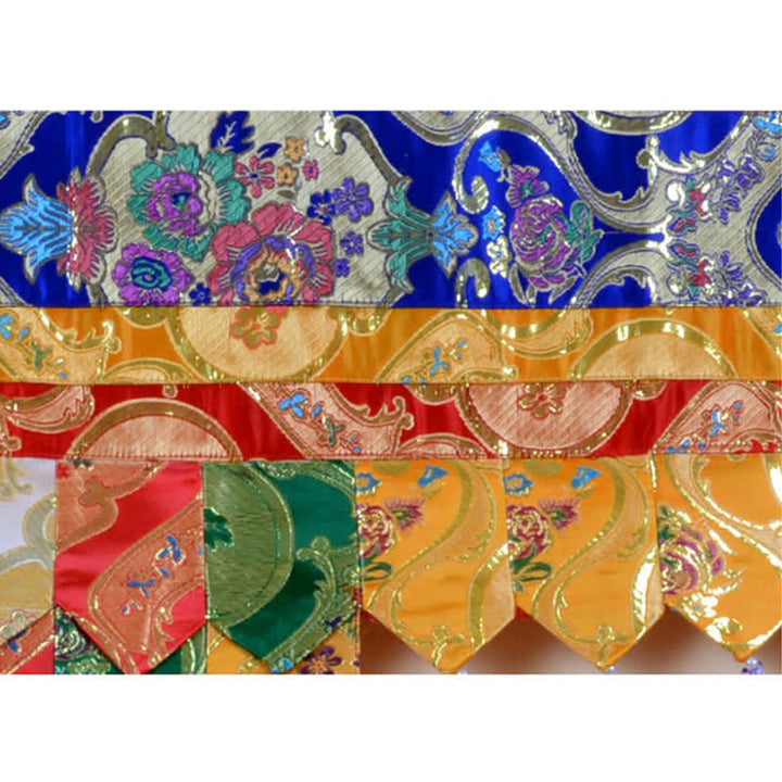 Tenda tibetana a cinque colori, tenda da preghiera, tenda da meditazione, tenda di guarigione