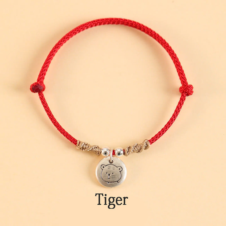 Braccialetto intrecciato con Buddha Stones a forma di ciondolo ...