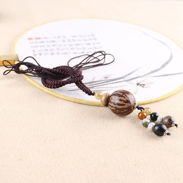 Collana con ciondolo Buddha Stones Bodhi Seed Lotus Wisdom Harmony - image 7