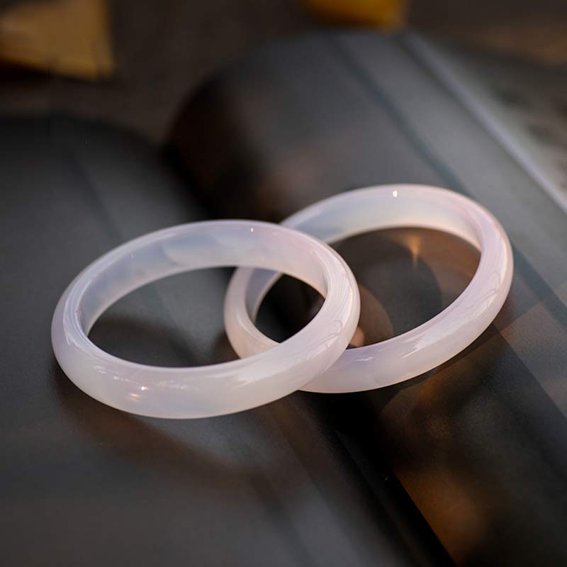 Buddha Stones Calcedonio naturale Armonia Braccialetto positivo - image 14