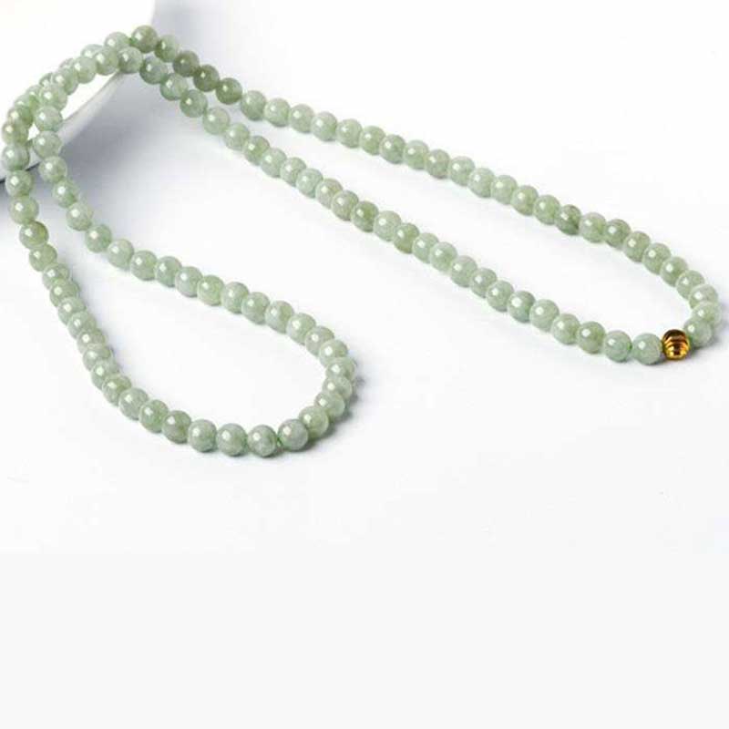 Bracciale Mala della fortuna in giada con 108 perle - image 7