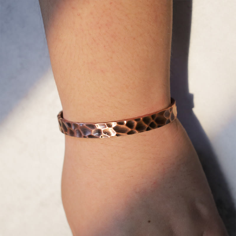 Braccialetto regolabile magnetico Rustic Copper Balance