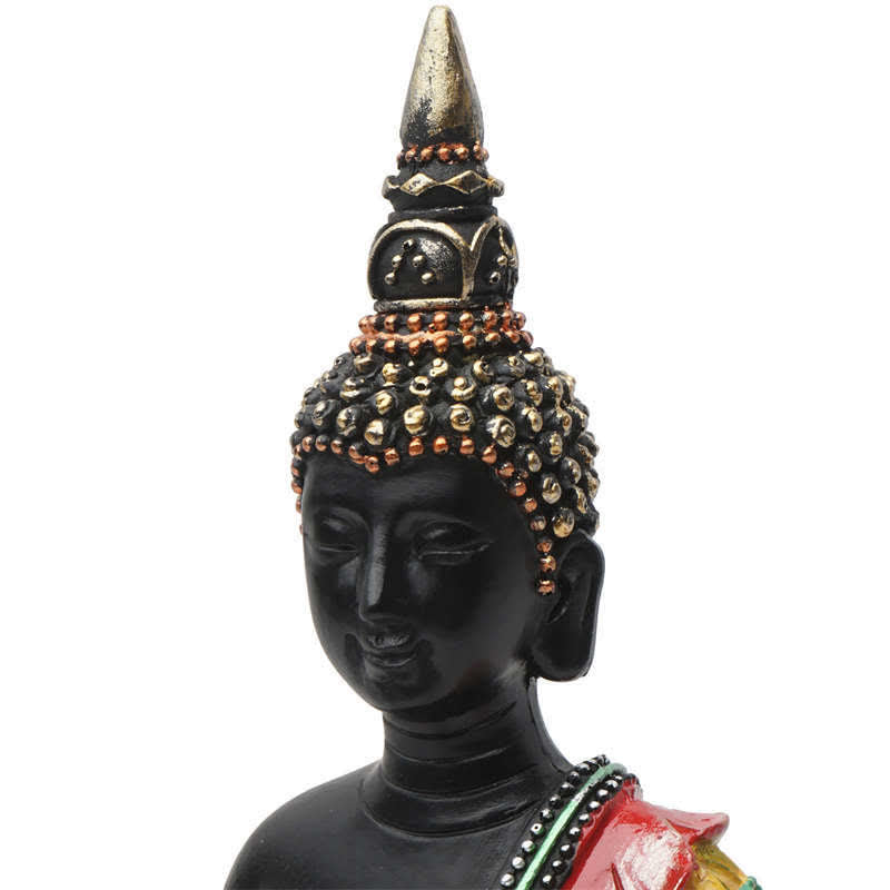 Decorazione statua in resina della serenità del Buddha tailandese