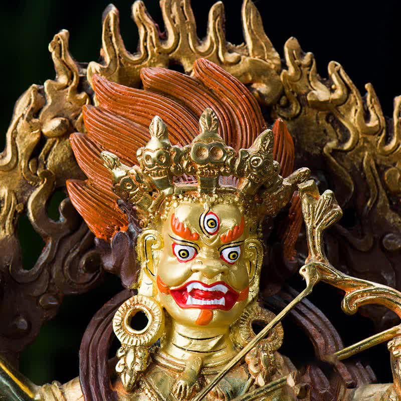 Statua di Buddha Kurukulla in rame, decorazione per la casa, serenità - image 5