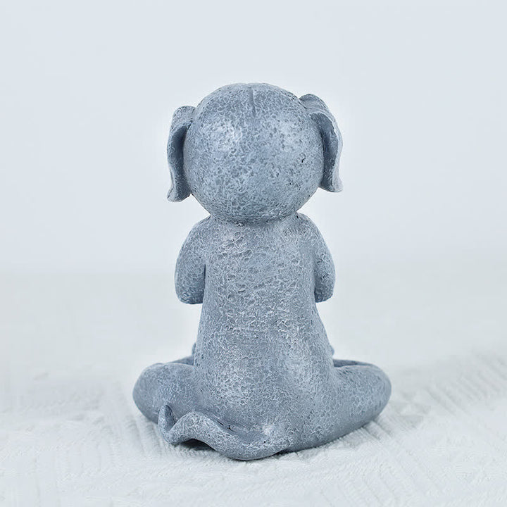 Meditazione Zen Cane Gatto Rana Decorazione