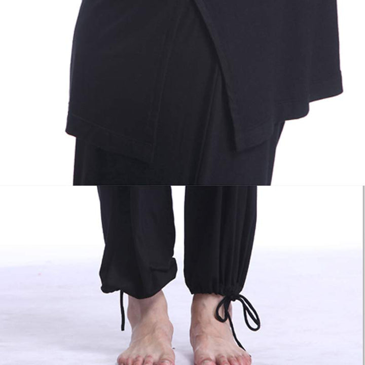 Buddha Stones Meditazione Preghiera Spirituale Zen Tai Chi Pratica Yoga Abbigliamento Uomo Set - image 22