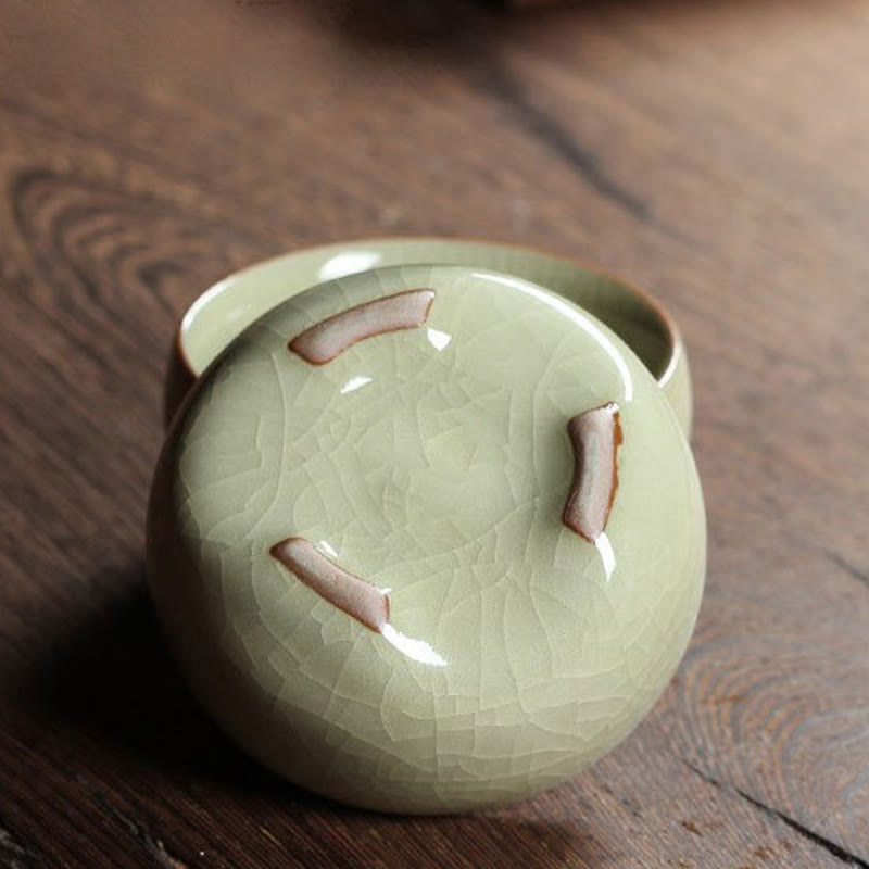 Buddha Stones Koi Fish colorato Tazza da tè in ceramica Kung Fu Tazza da tè Ciotola