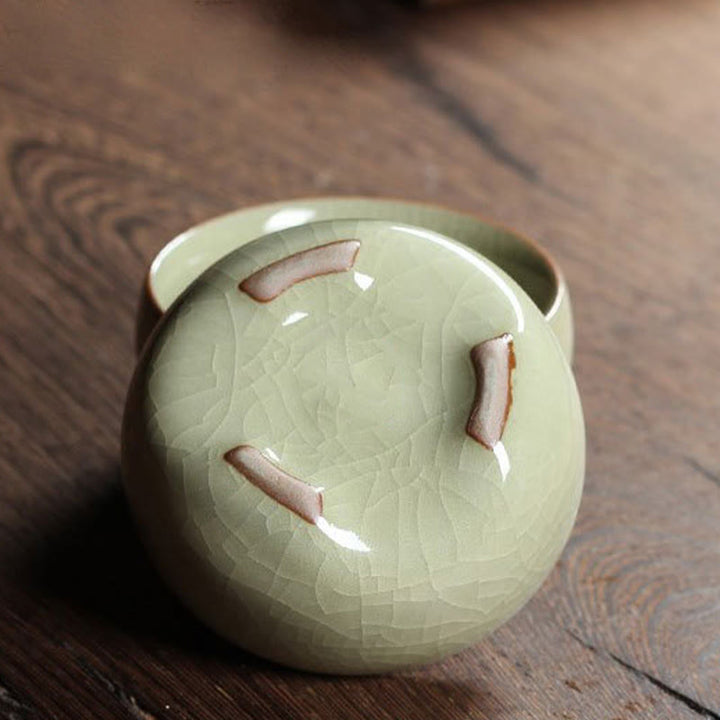 Buddha Stones Koi Fish colorato Tazza da tè in ceramica Kung Fu Tazza da tè Ciotola