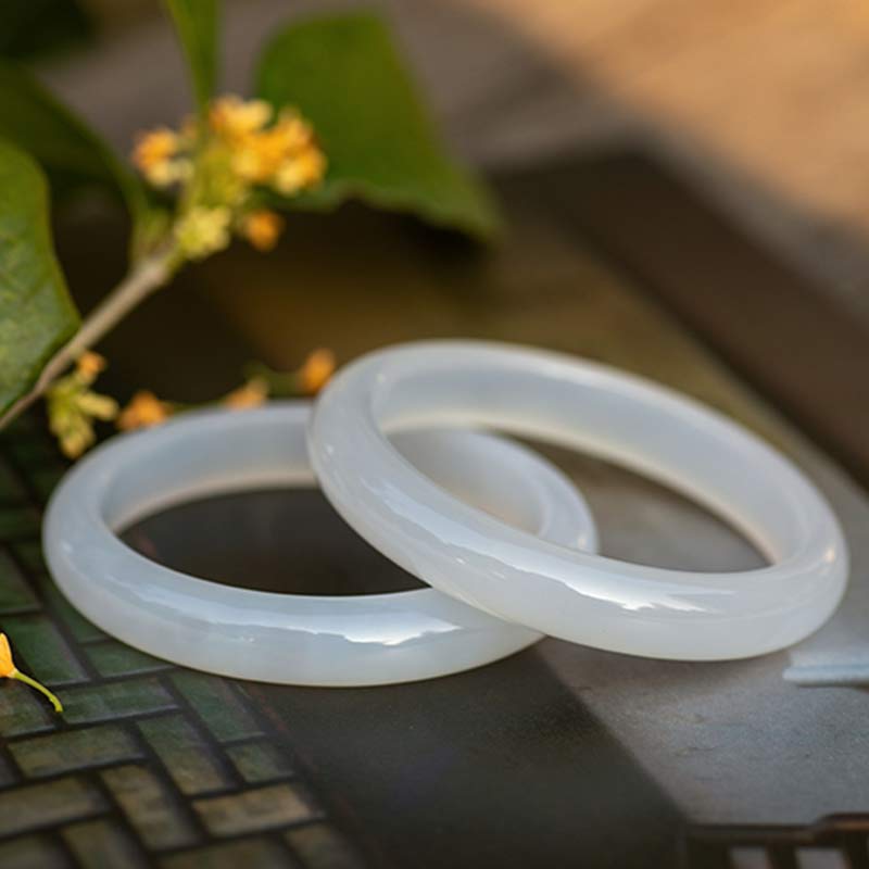 Buddha Stones Calcedonio naturale Armonia Braccialetto positivo - image 8