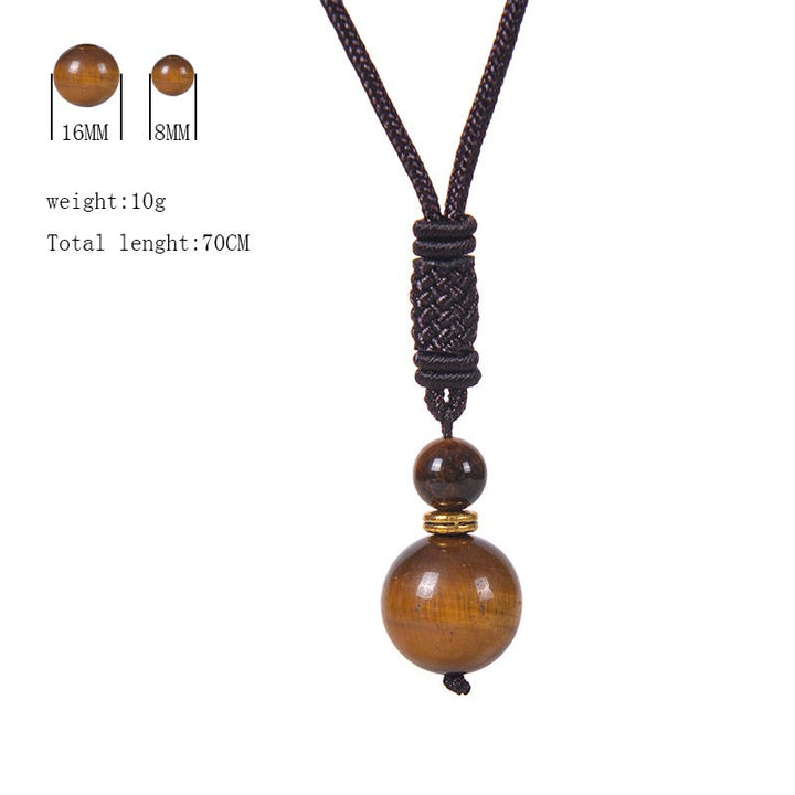 Collana di armonia in giada tibetana con Buddha Stones