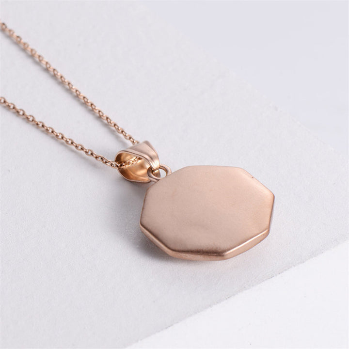 Collana con ciondolo a catena in acciaio al titanio e bilancia Bagua Yin Yang - image 12